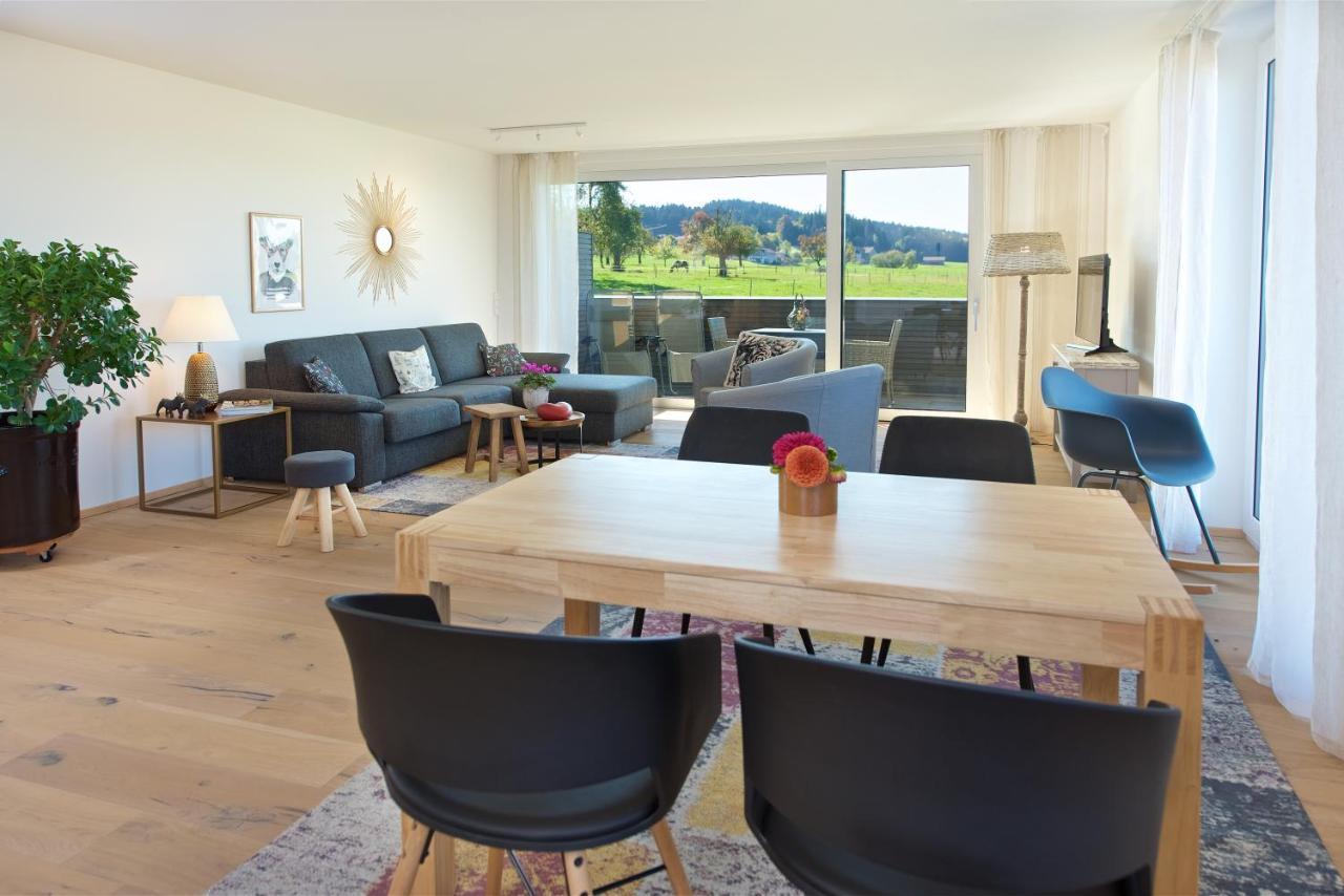 Herzberger Ferienwohnungen Scheidegg Exterior foto